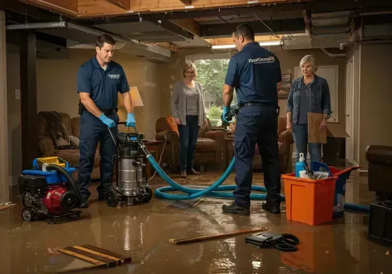 Basement Water Extraction and Removal Techniques process in Pleasant Valley, MO